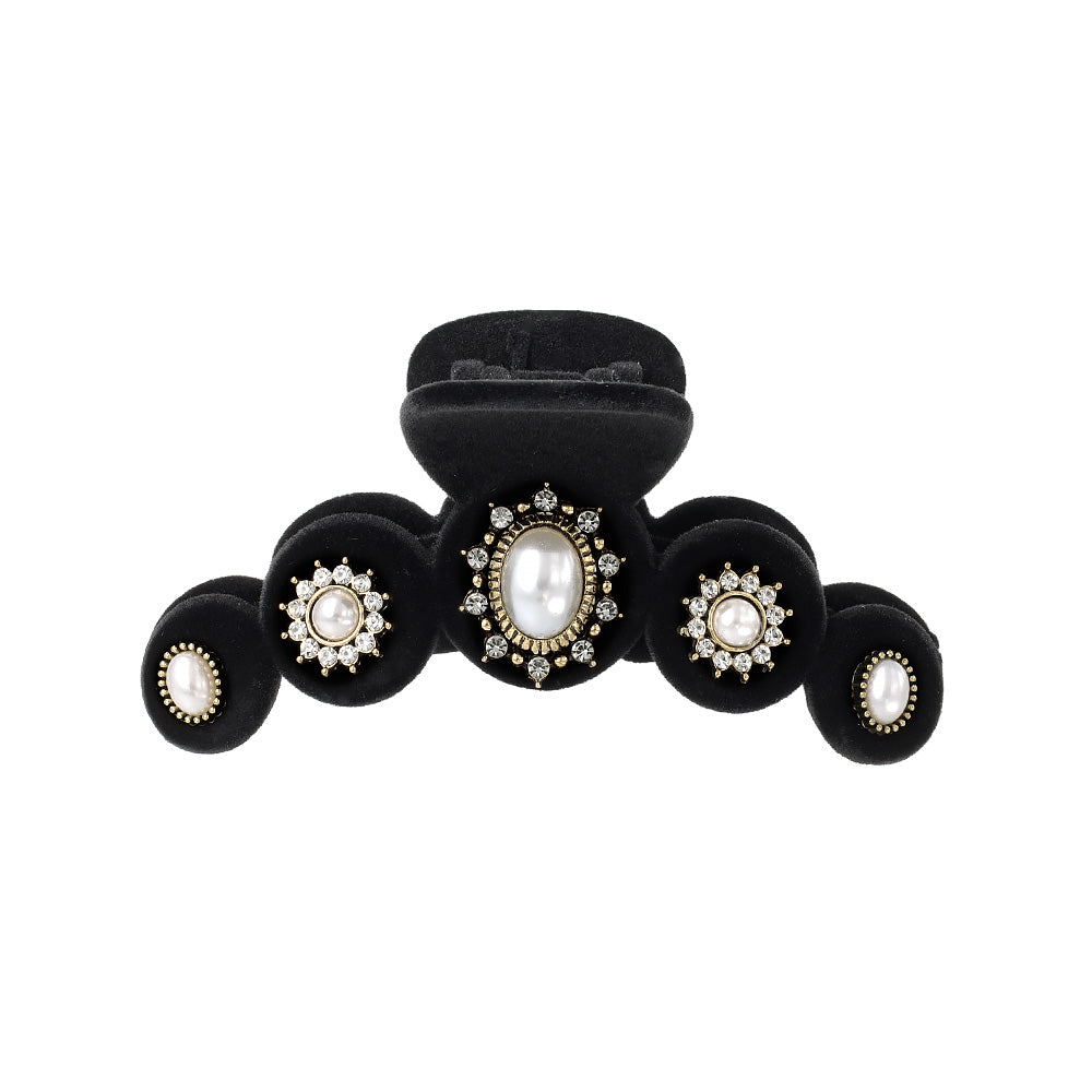 Decorative Flocked Hair Claw
