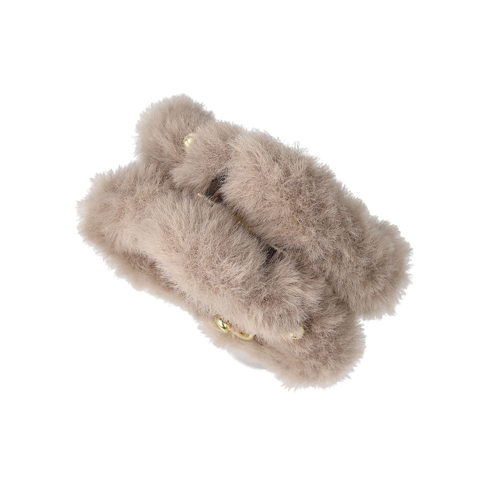 Fluffy Triangle Hair Claw