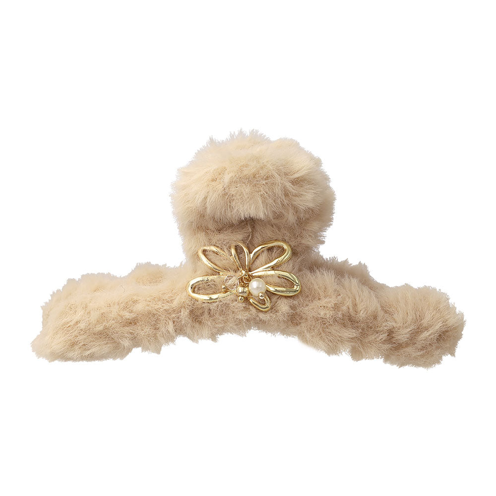 Plush Fuzzy Hair Claw