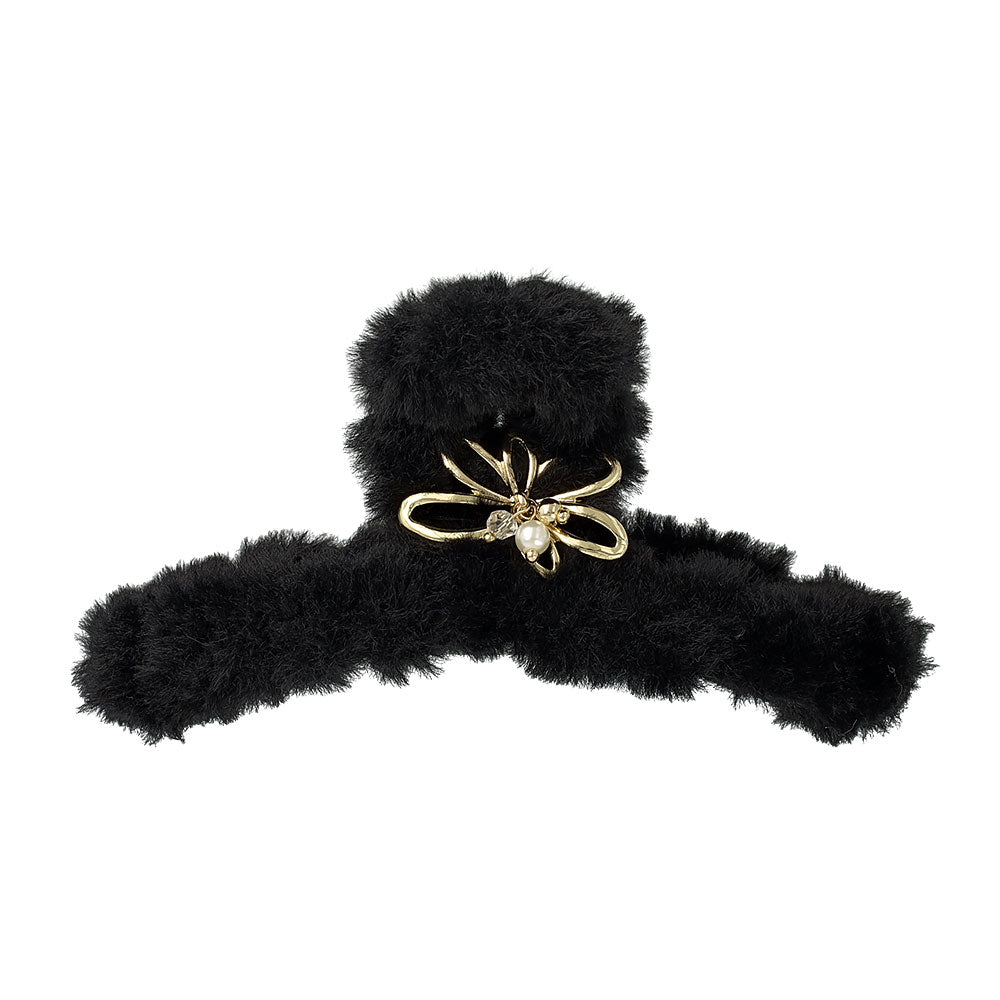 Plush Fuzzy Hair Claw