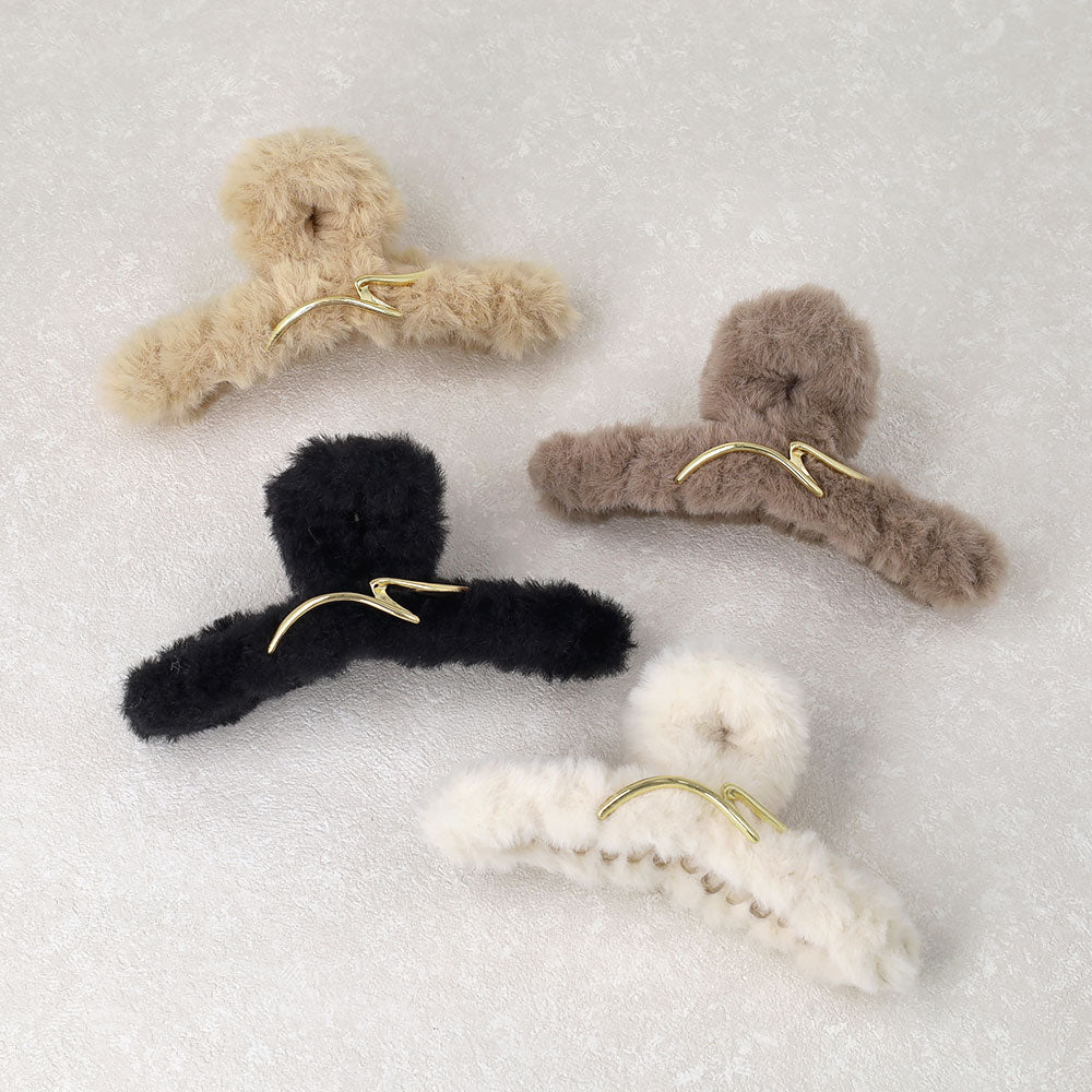 Fluffy Loop Hair Claw
