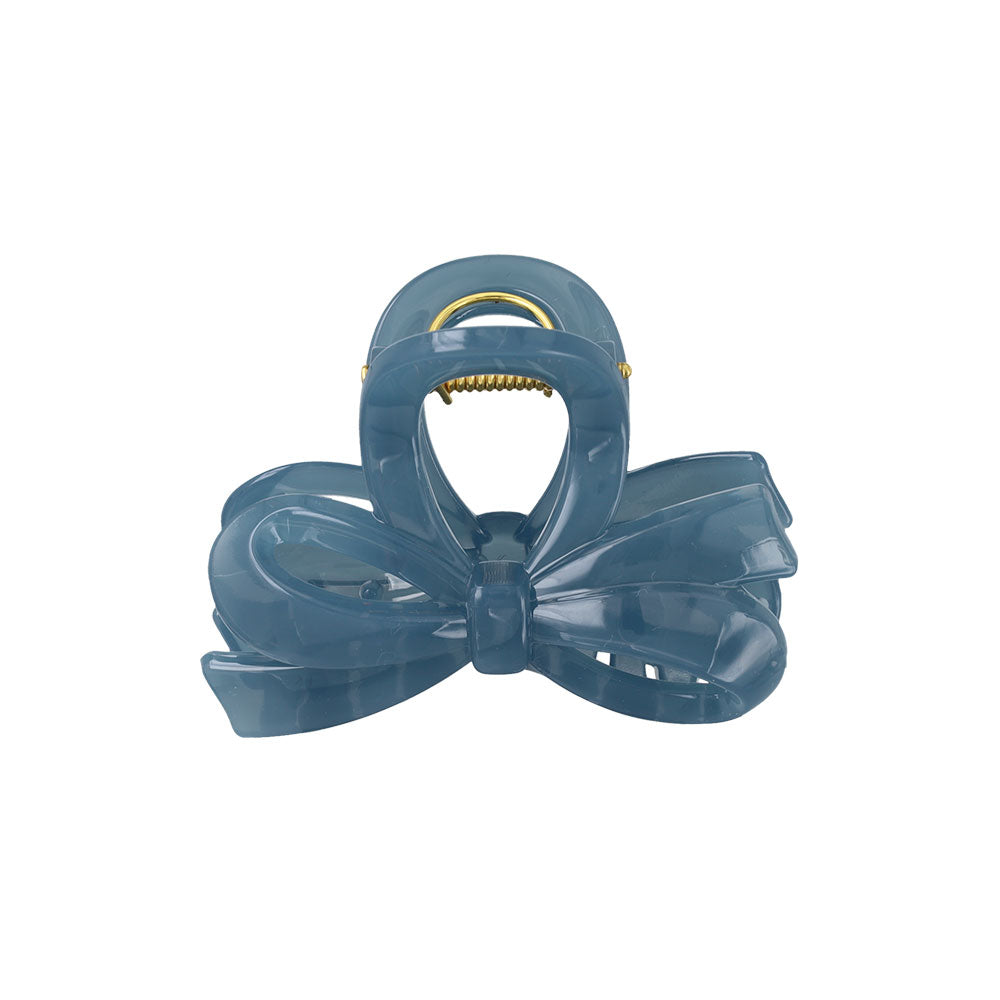 Muted Bowknot Hair Claw Clip
