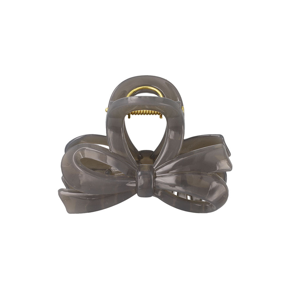 Muted Bowknot Hair Claw Clip