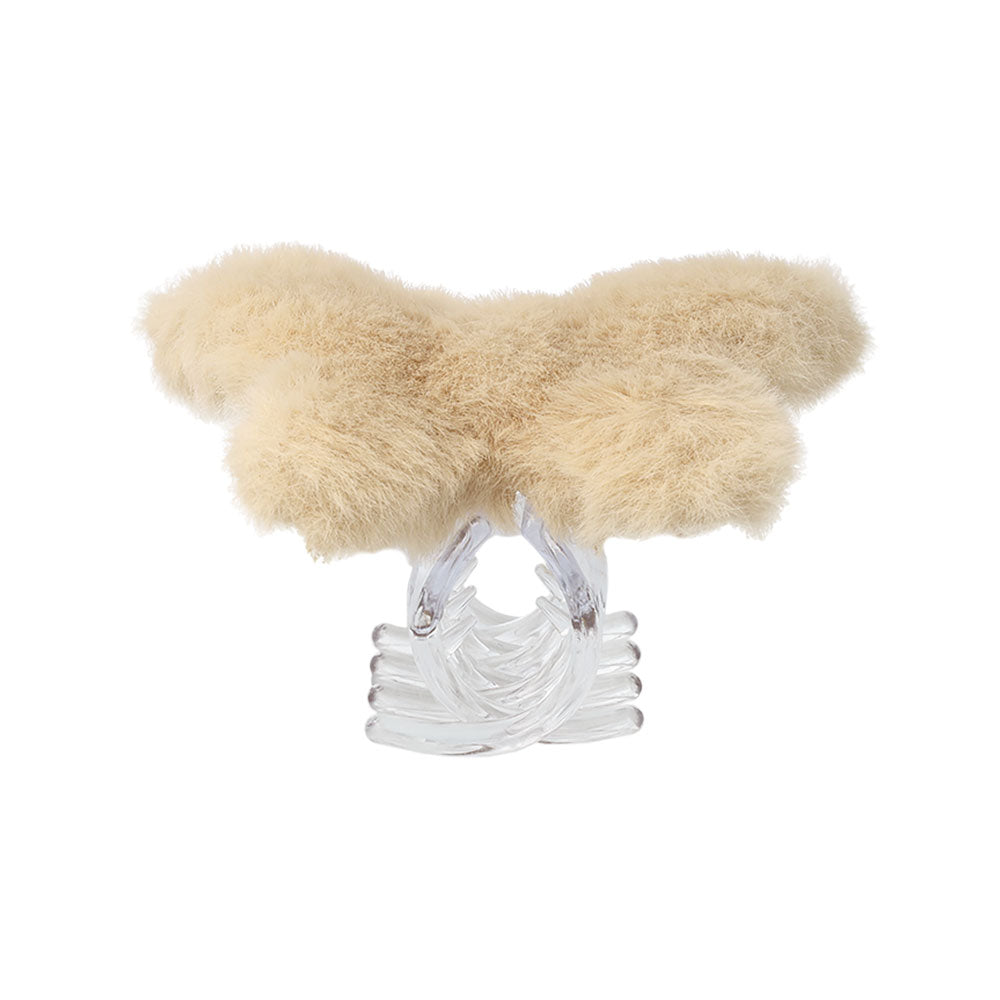 Fluffy Butterfly Hair Claw