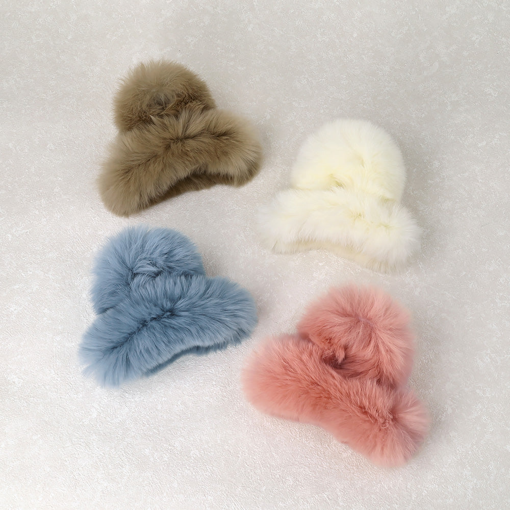 Faux Fur Hair Claw