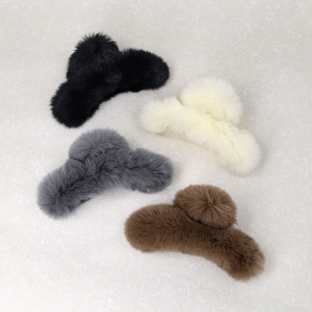 Faux Fur Hair Claw