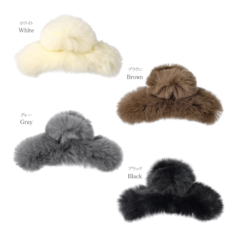 Faux Fur Hair Claw
