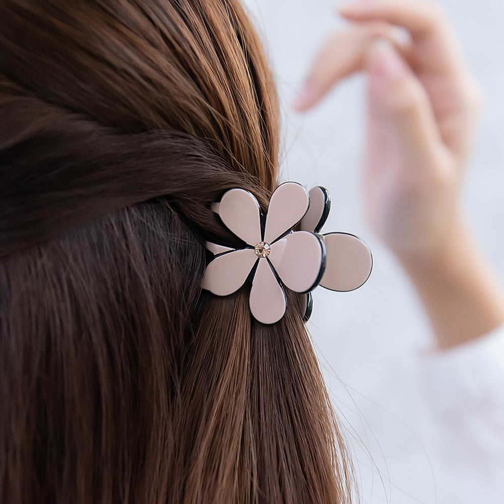 Flower Mini Hair Claw