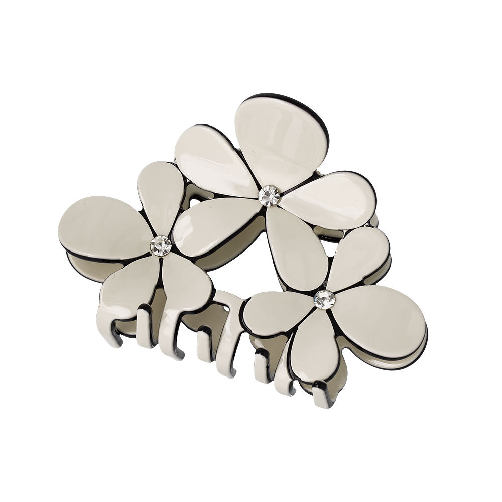 Triple Flower Hair Claw