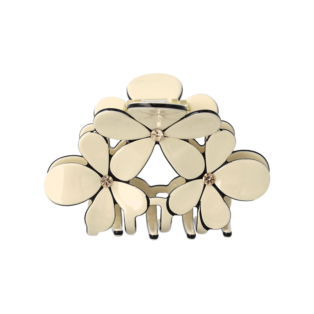 Triple Flower Hair Claw