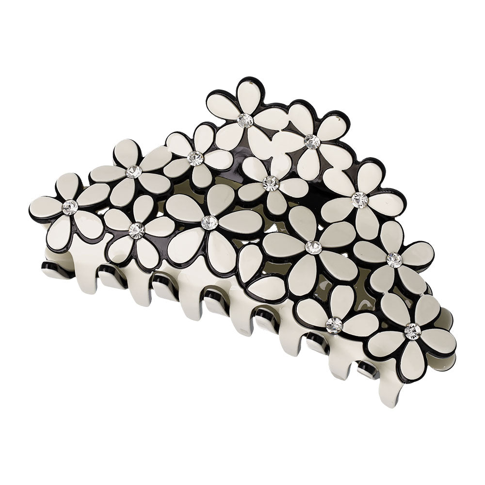 Floral Triangle Hair Claw