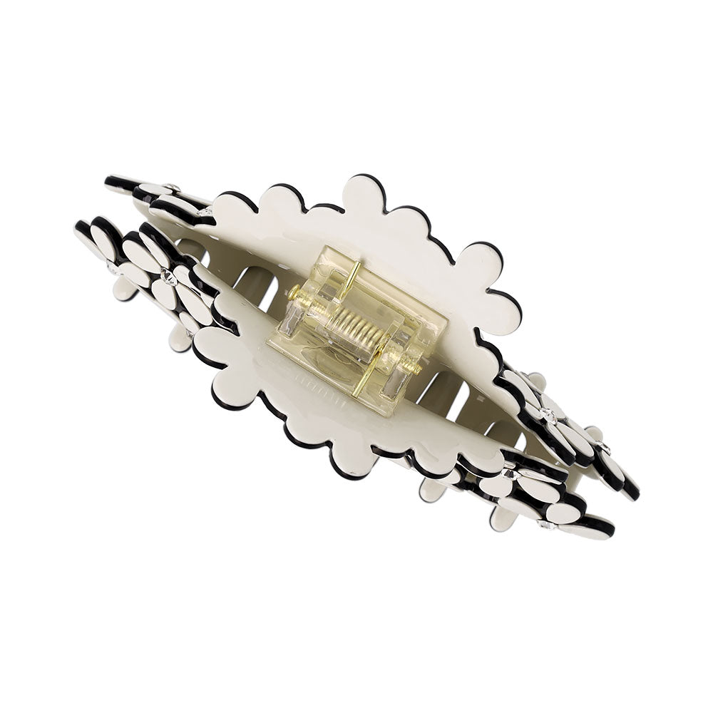 Floral Triangle Hair Claw