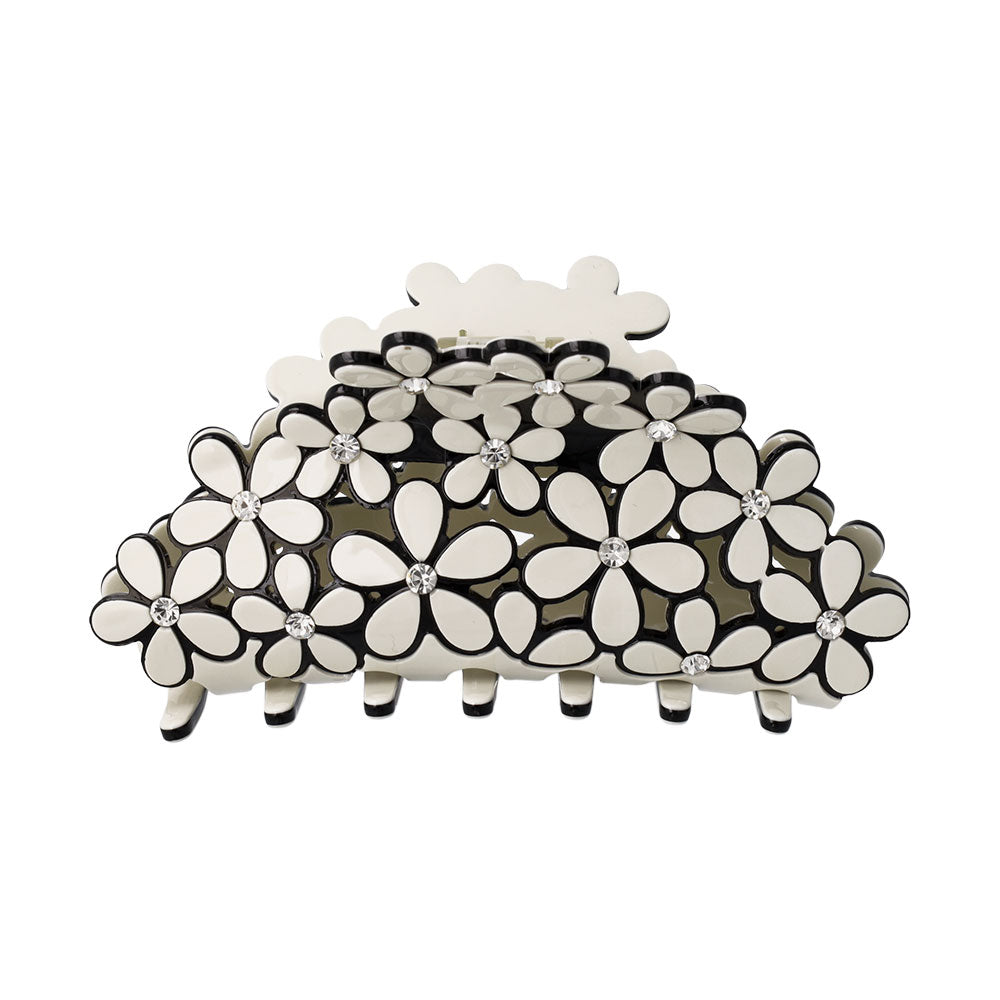 Floral Triangle Hair Claw