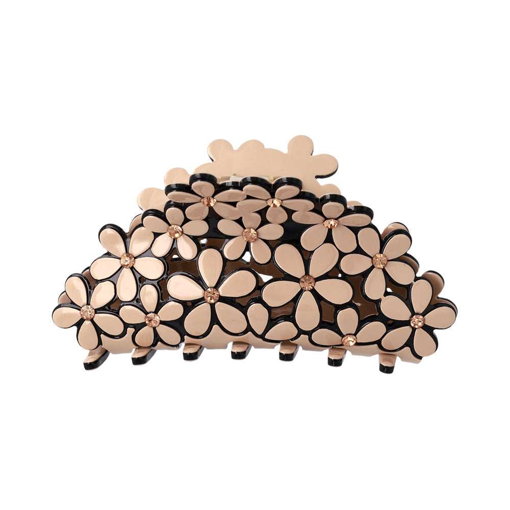 Floral Triangle Hair Claw