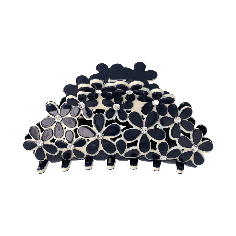 Floral Triangle Hair Claw