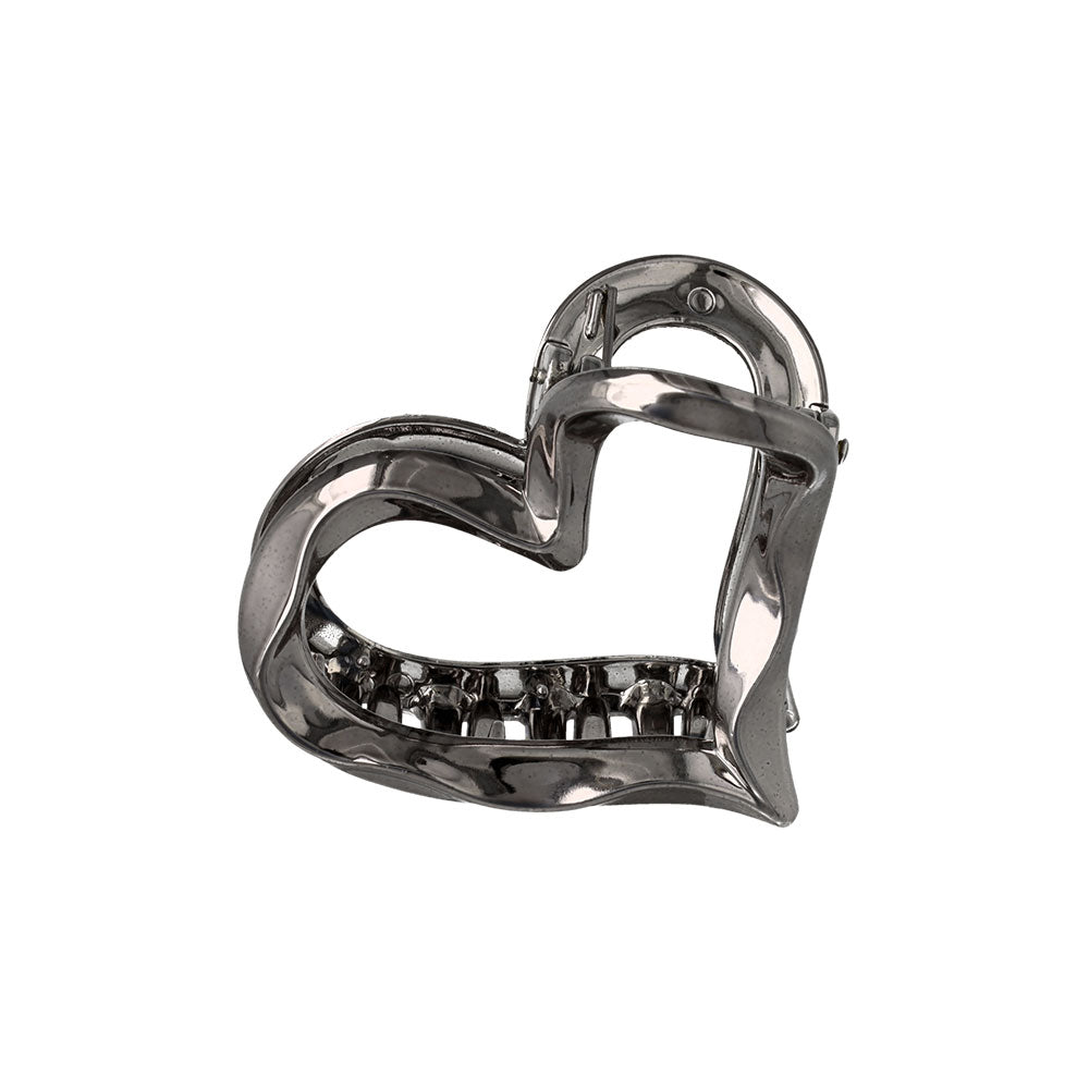 Hollow Heart Hair Claw