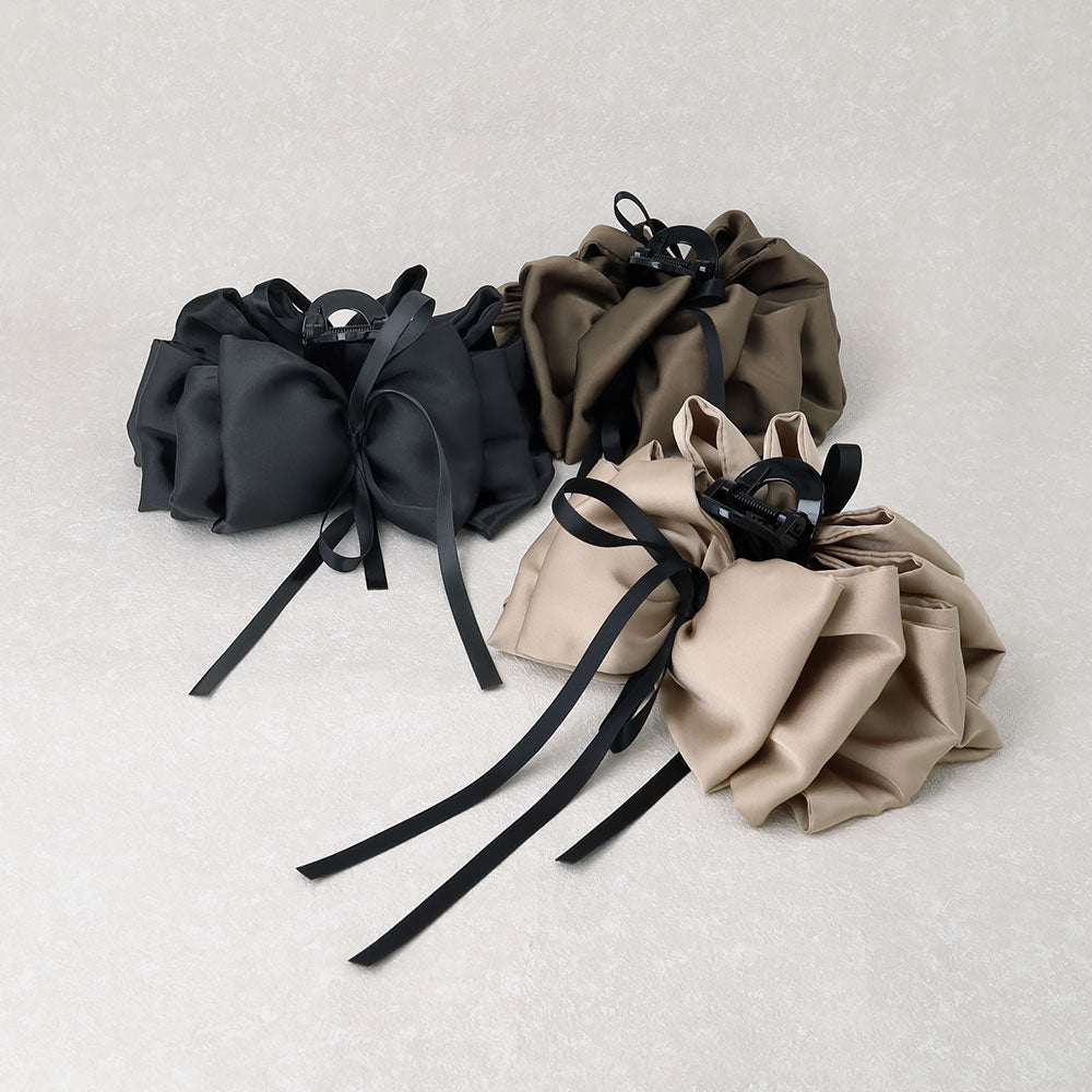 Mixed Bow Hair Claw Clip - osewaya