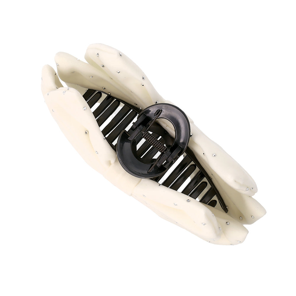 Dotted Statement Bow Hair Claw