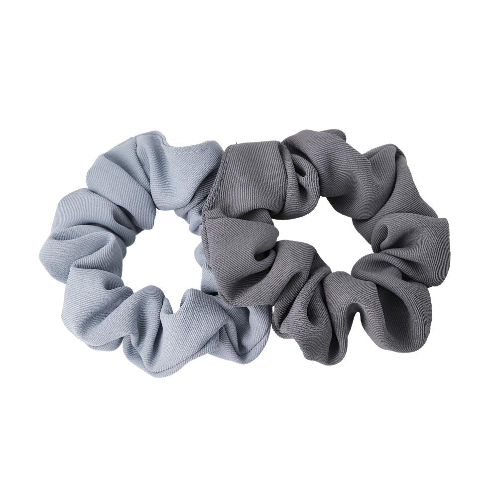 Matte Textured Scrunchie Set