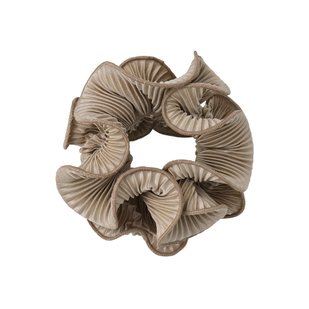 Muted Frilly Hair Scrunchie