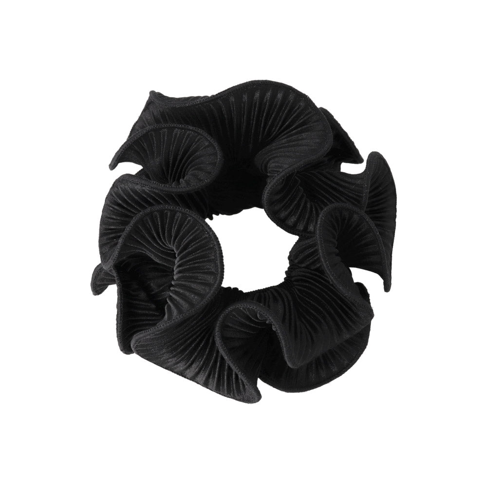 Muted Frilly Hair Scrunchie