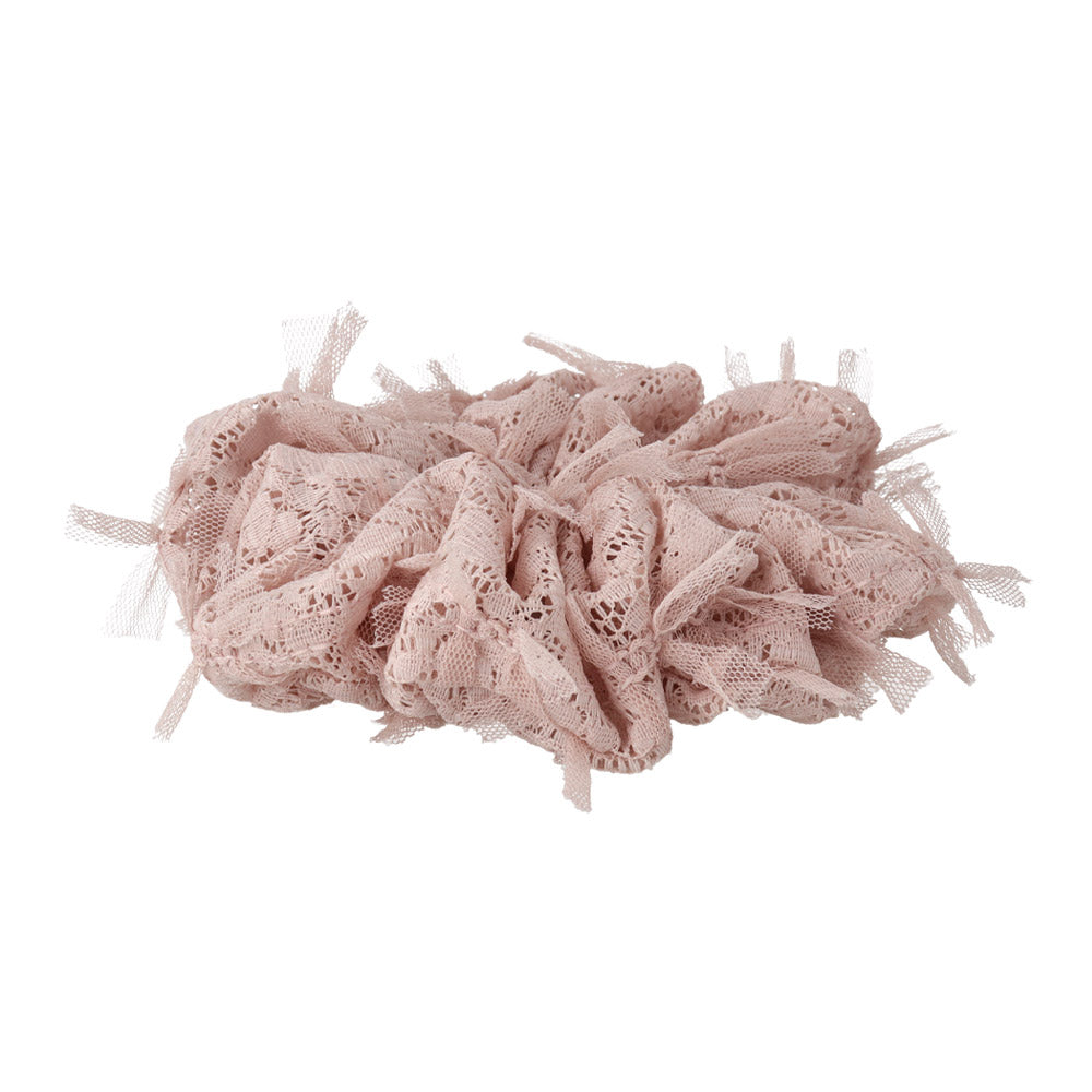 Floral Lace Hair Scrunchie