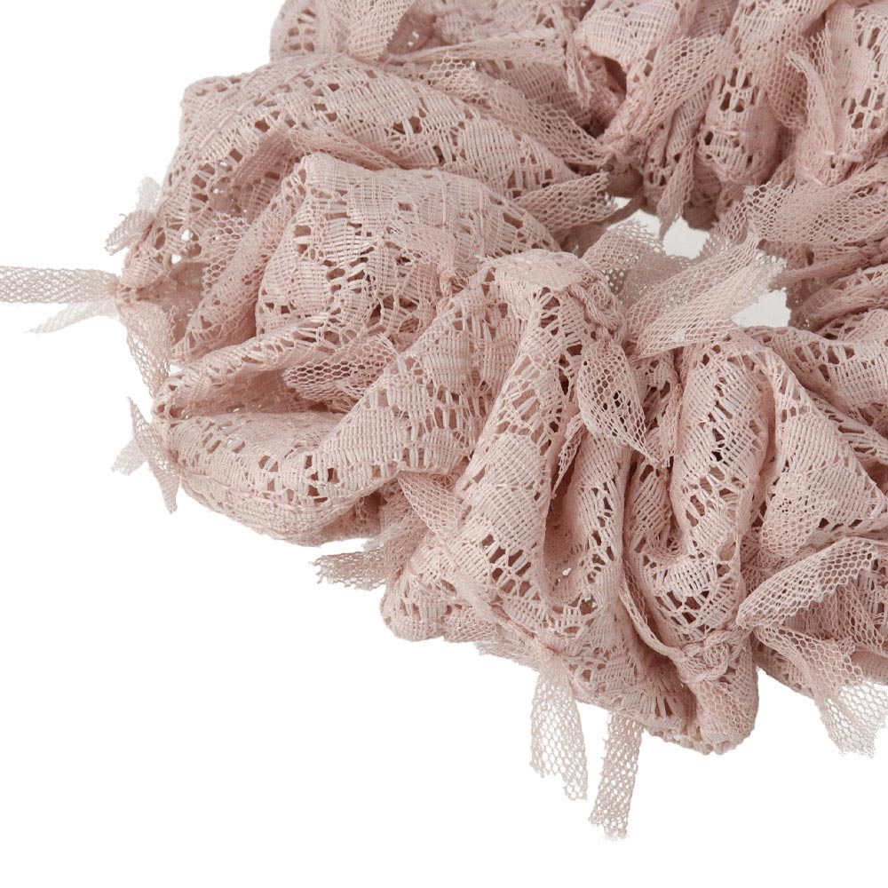 Floral Lace Hair Scrunchie