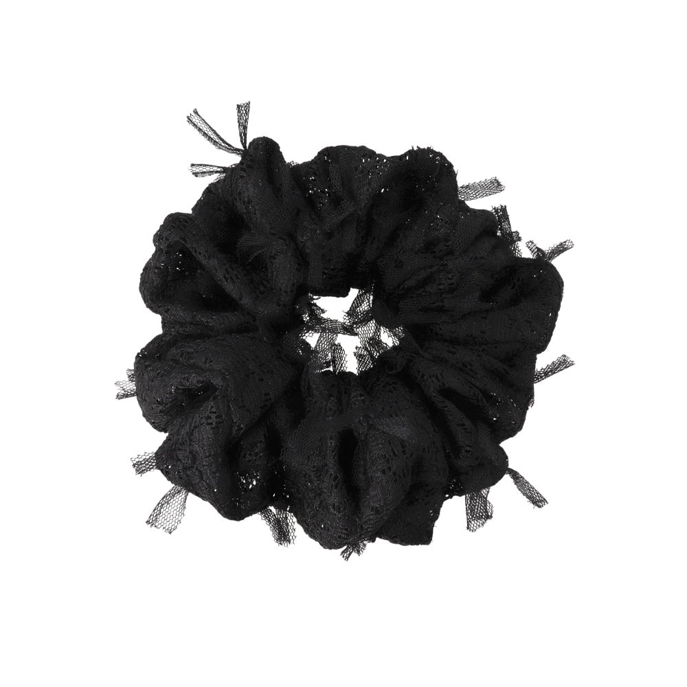 Floral Lace Hair Scrunchie