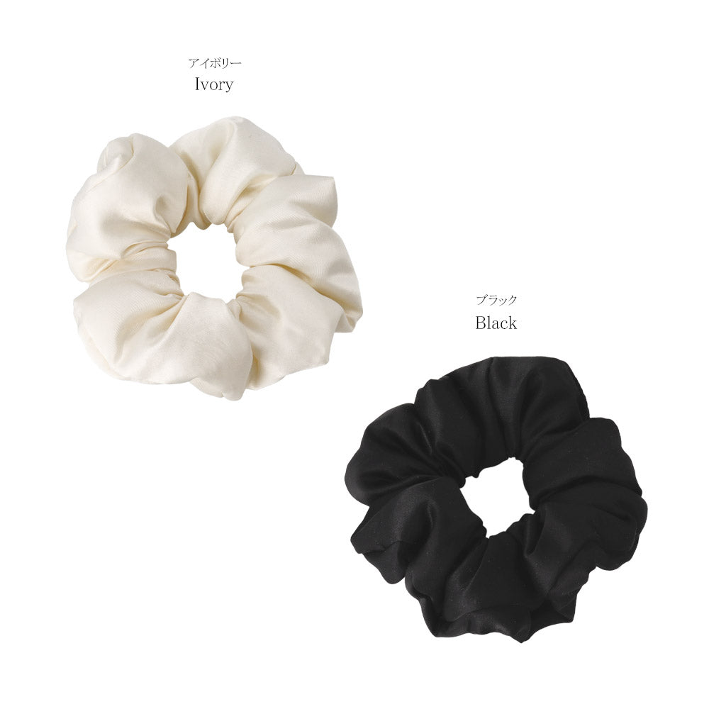 Padded Solid Color Scrunchie