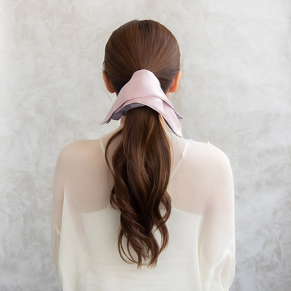 Large Square Reversible Scrunchie