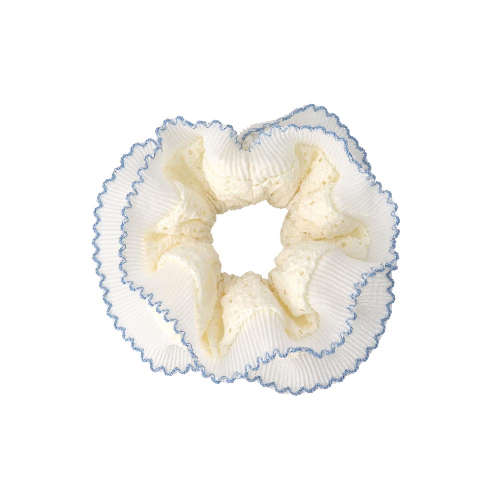 Colored Edge Voluminous Scrunchie