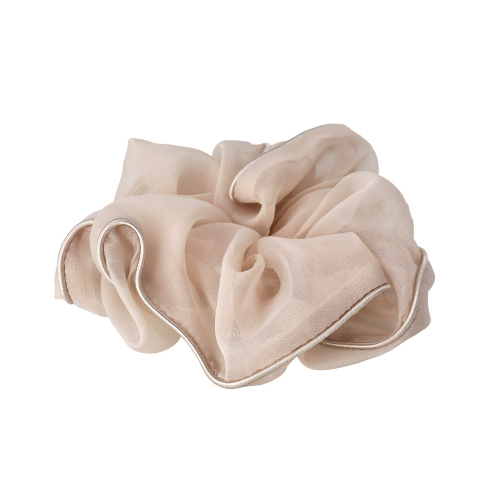 Trimmed Sheer Hair Scrunchie