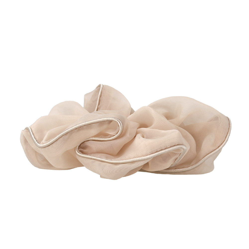Trimmed Sheer Hair Scrunchie