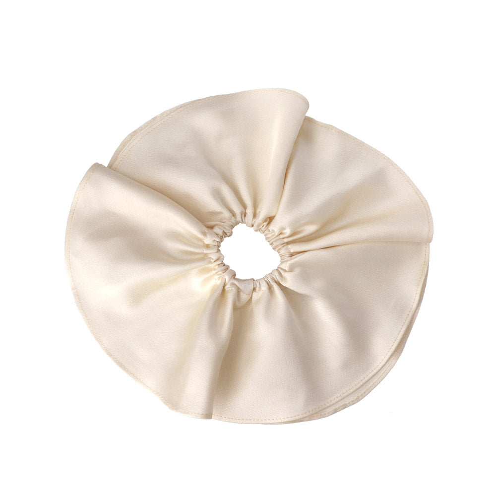 Oversized Satin Hair Scrunchie