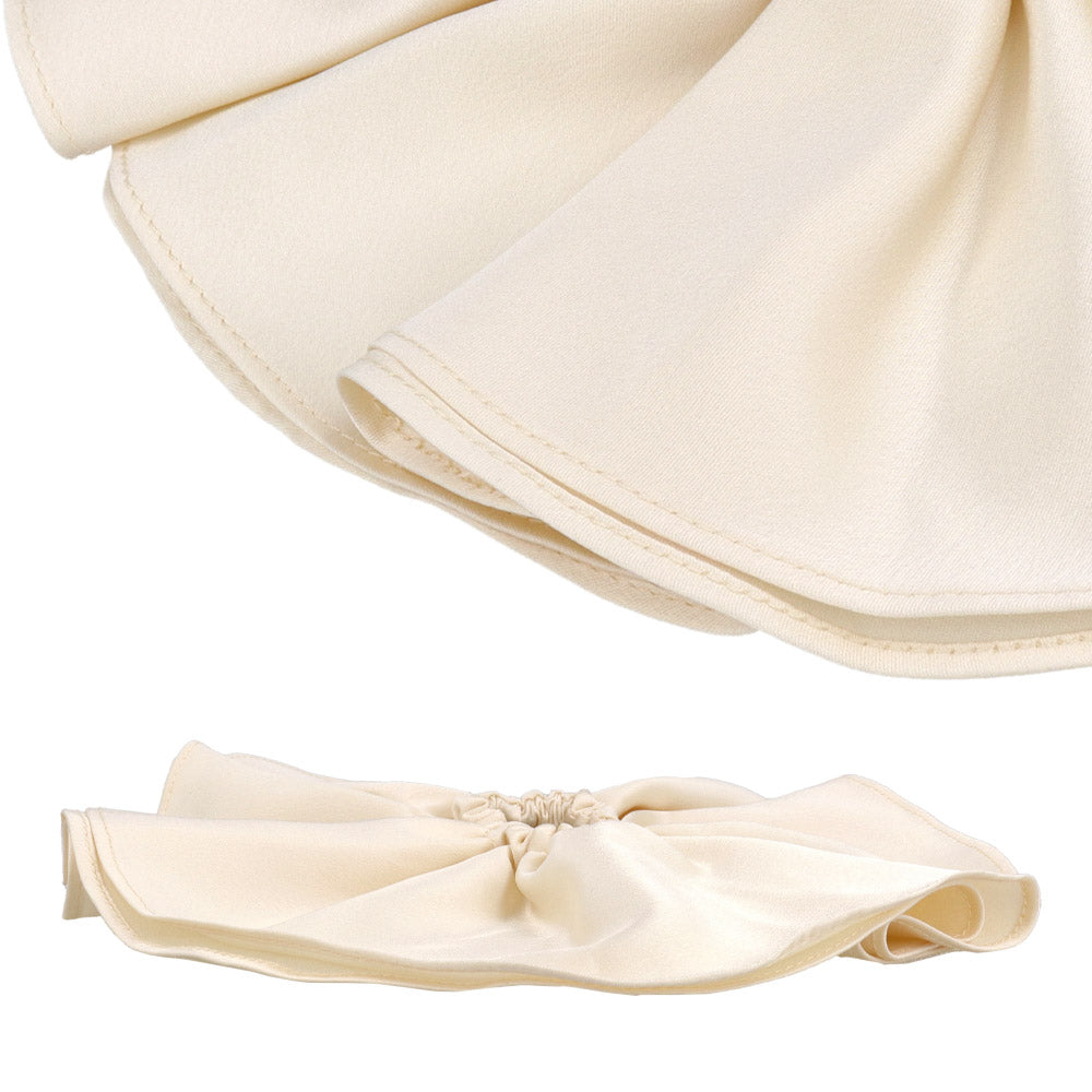 Oversized Satin Hair Scrunchie