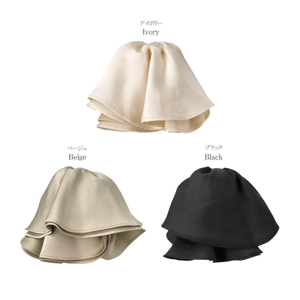 Oversized Satin Hair Scrunchie