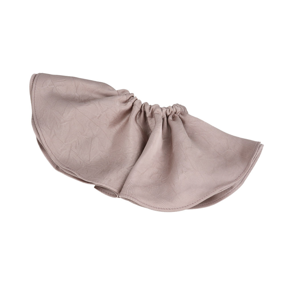 Large Textured Dusty Satin Scrunchie