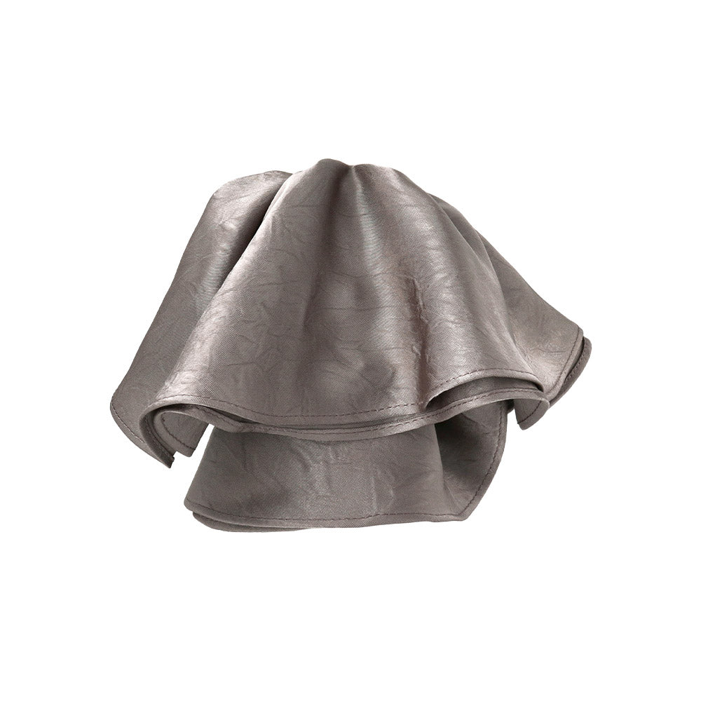 Large Textured Dusty Satin Scrunchie