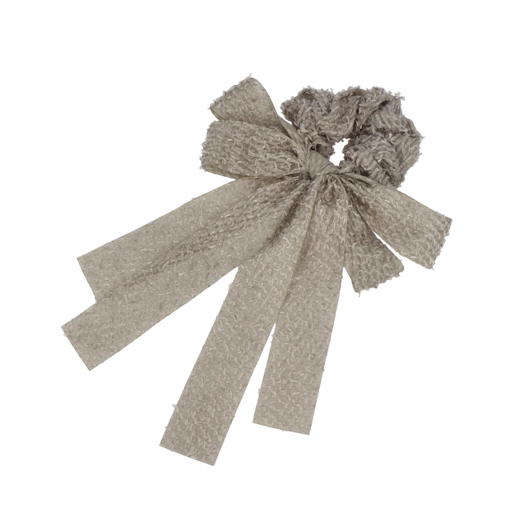 Long Layered Bow Scrunchie