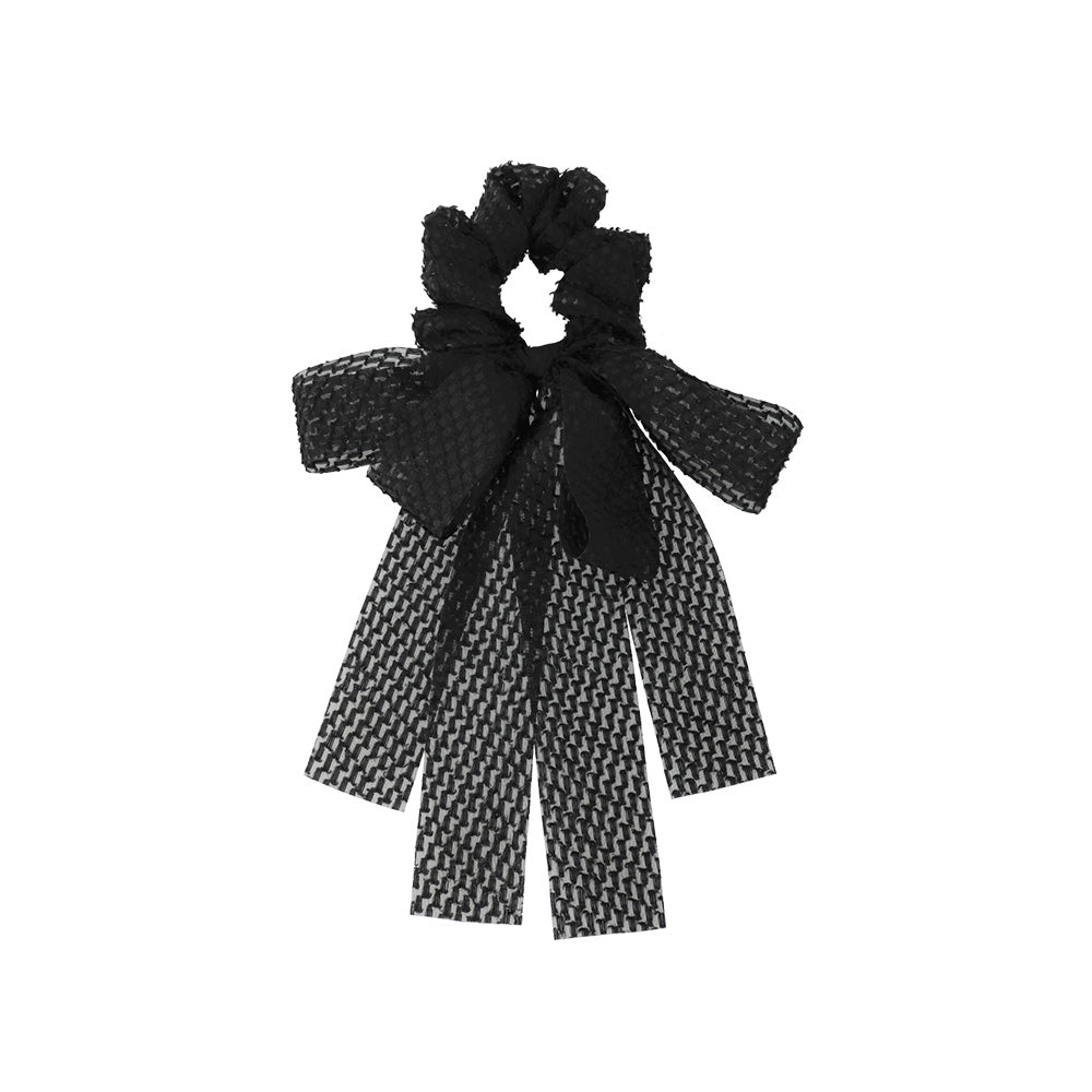 Long Layered Bow Scrunchie