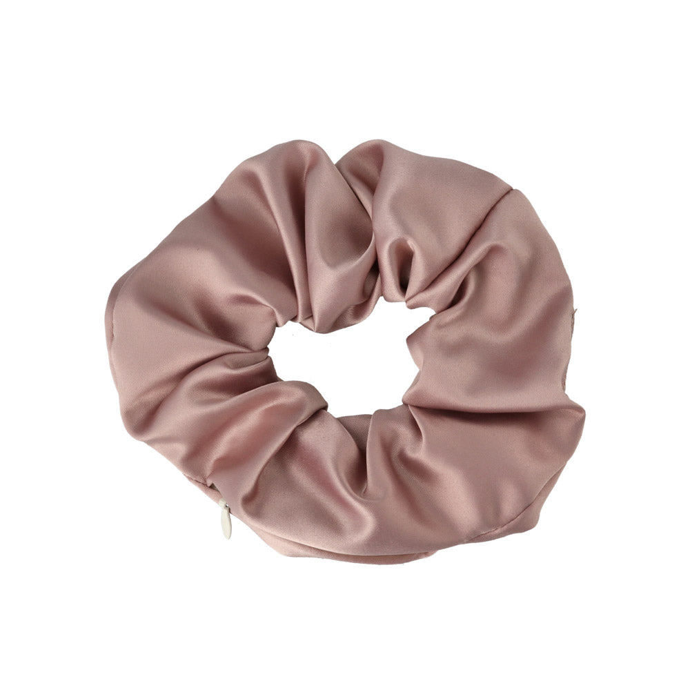 Solid Satin Stash Scrunchie
