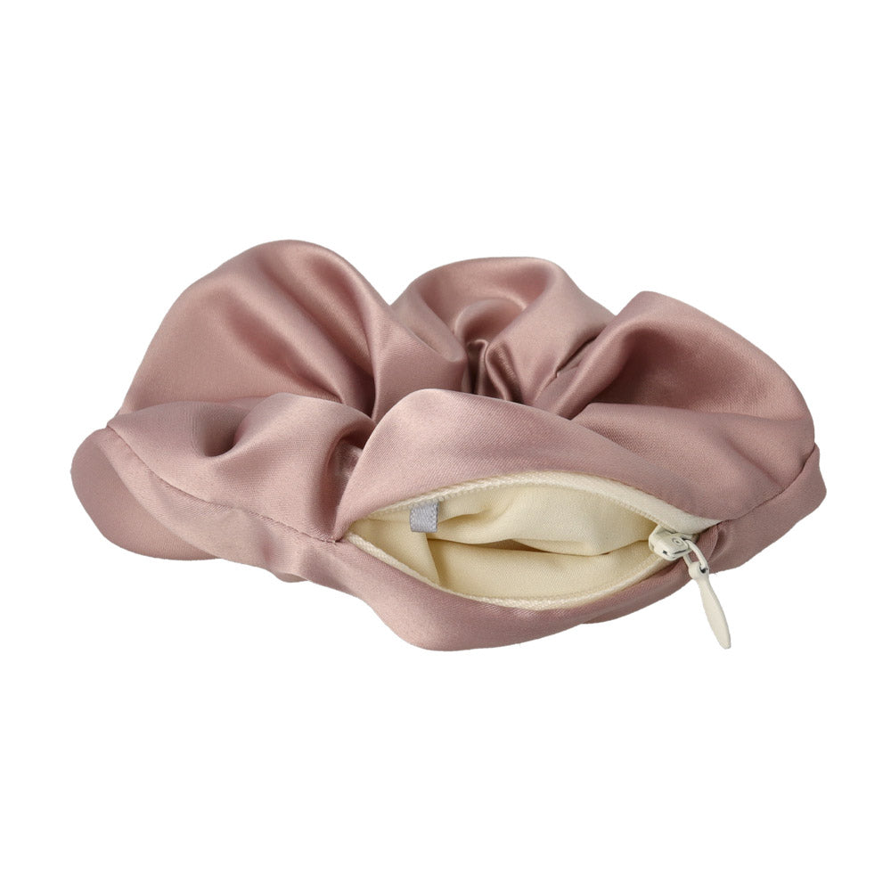Solid Satin Stash Scrunchie