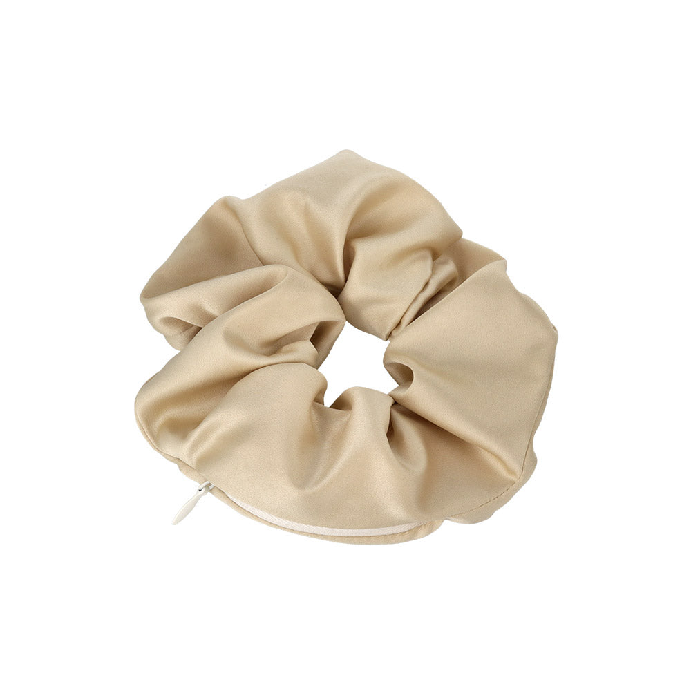 Solid Satin Stash Scrunchie