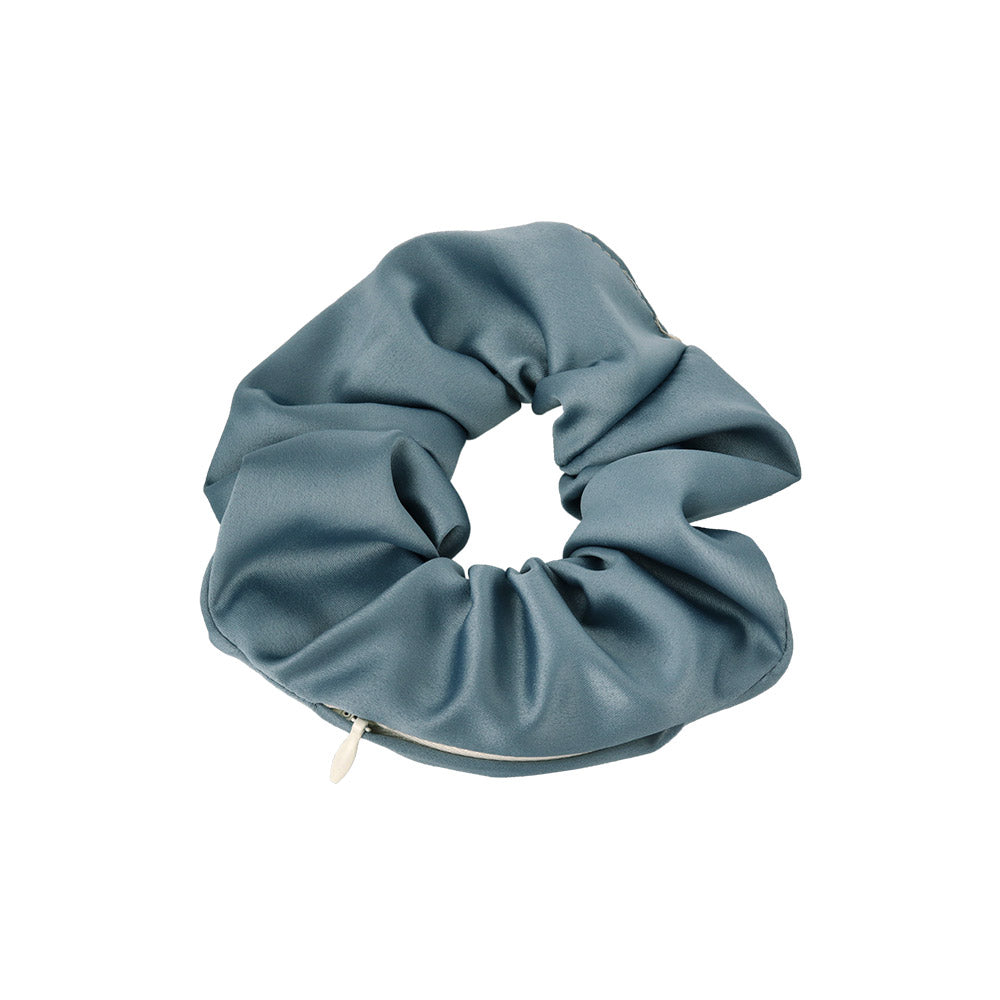 Solid Satin Stash Scrunchie