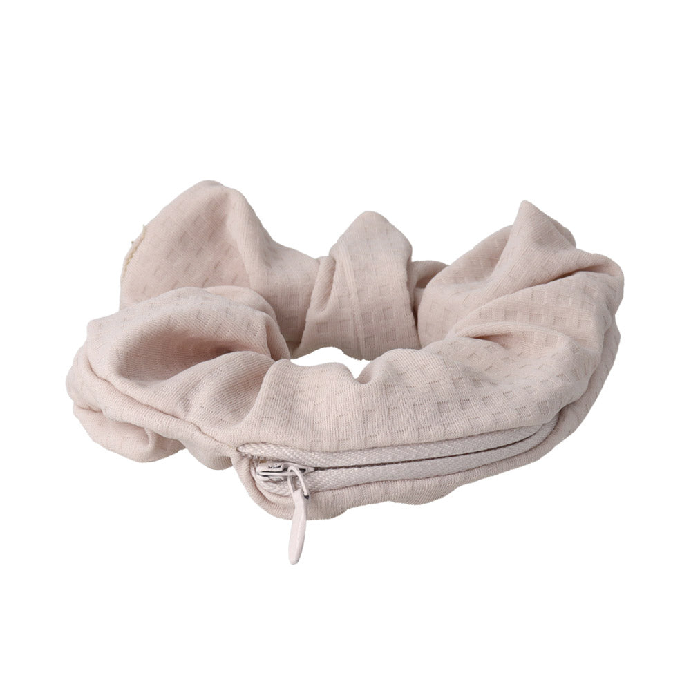 Textured Muted Pastel Stash Scrunchie