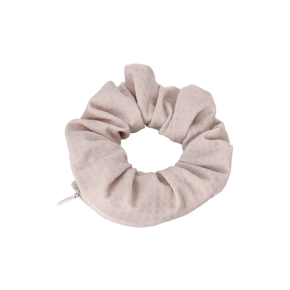 Textured Muted Pastel Stash Scrunchie
