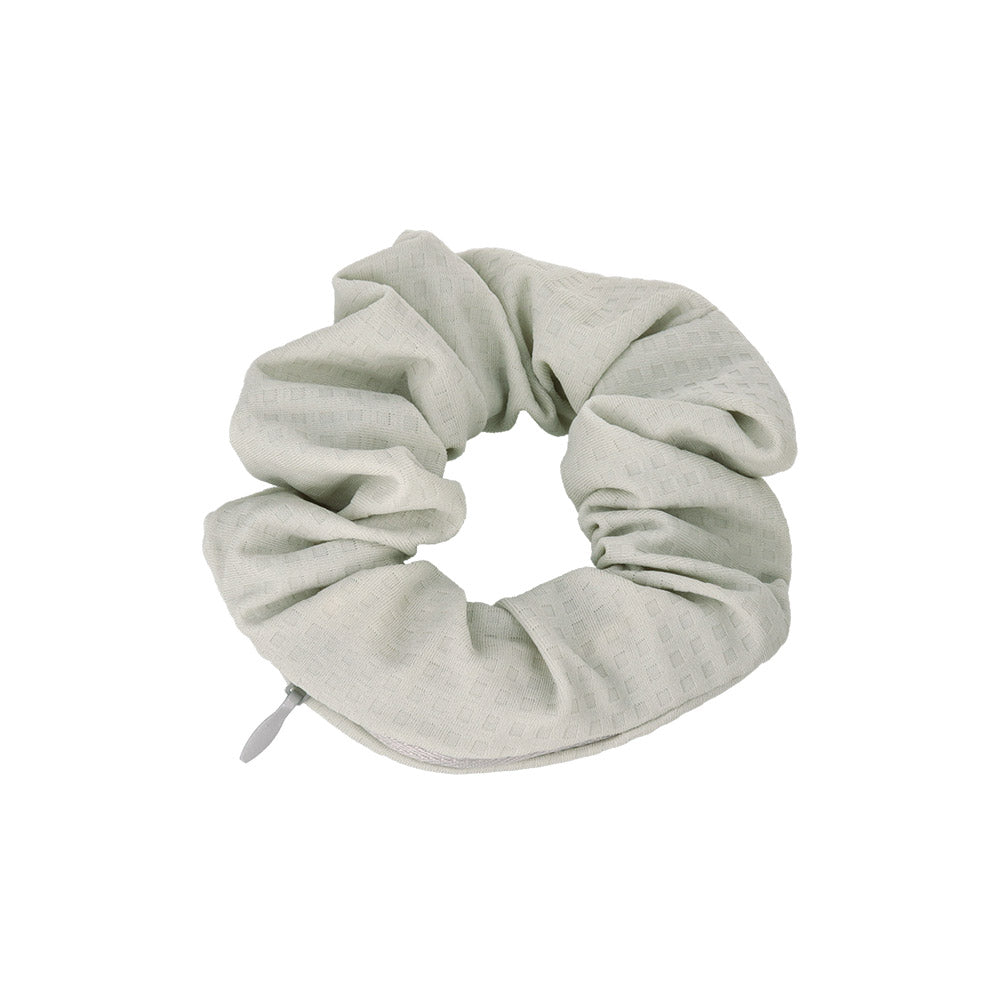 Textured Muted Pastel Stash Scrunchie