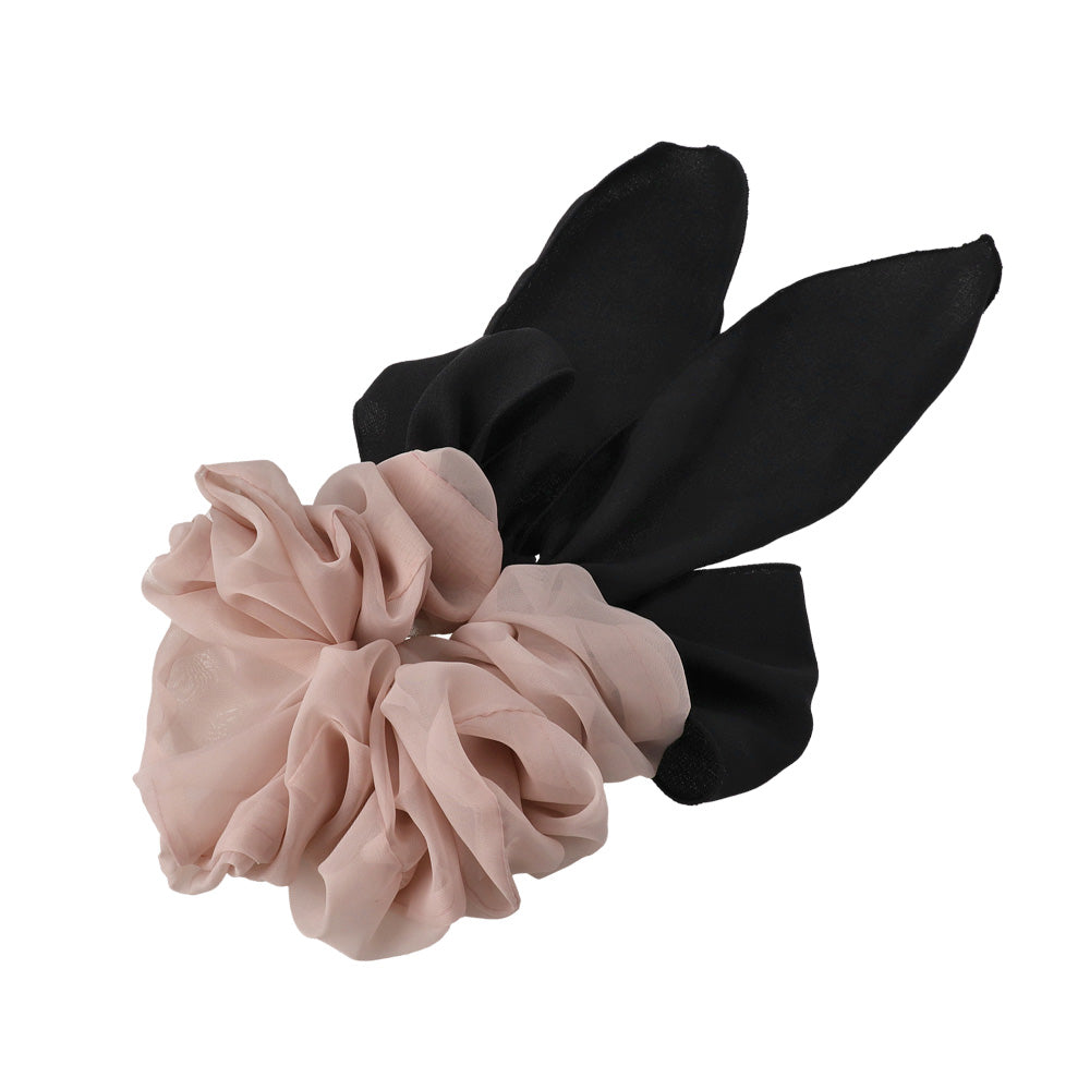 Big Black Bow Scrunchie