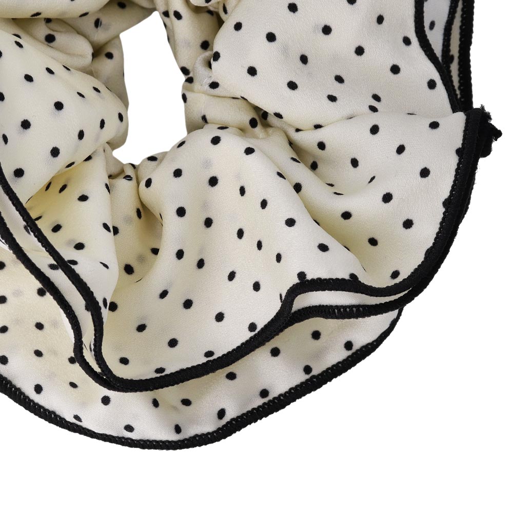 Polka Dot Thick Scrunchie