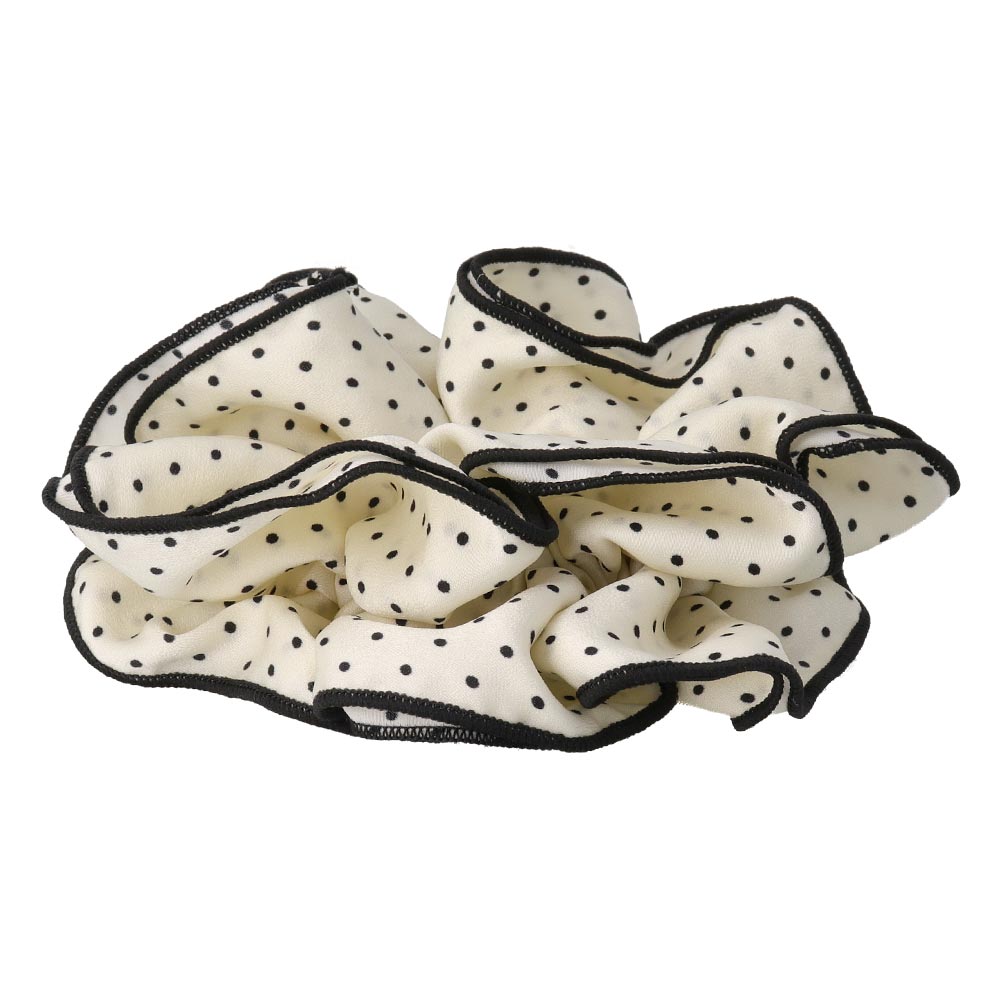Polka Dot Thick Scrunchie